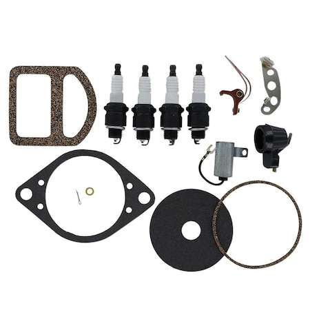 Aic Replacement Parts Ignition Tune up kit Fits Ford 9N 2N & 8N Tractor with a Front Mount Distributor ELI80-0508GASKETS